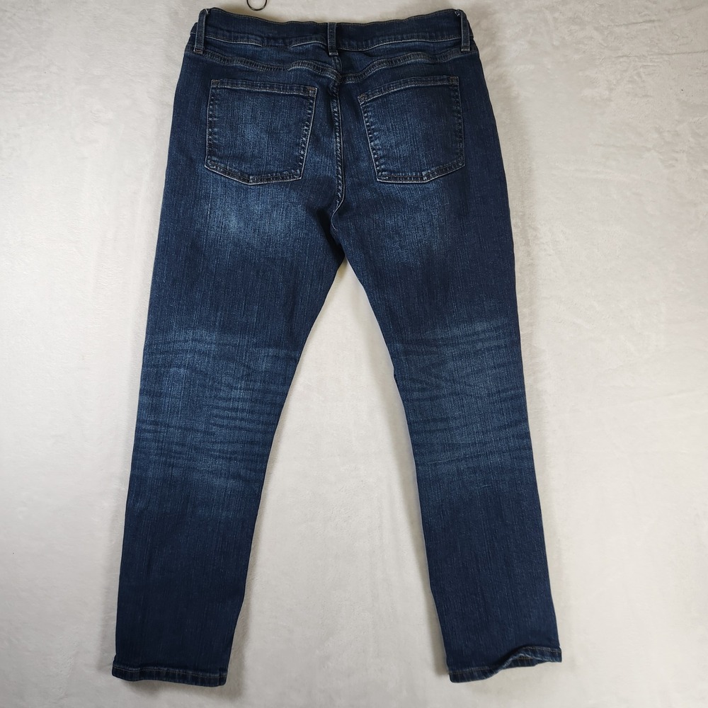Banana Republic Petite Girlfriend‎ Jeans Dark Wash Denim Women's 29/8 - Picture 6 of 8